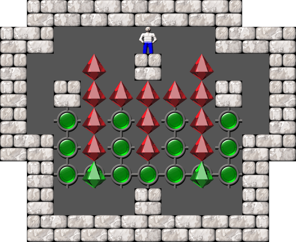 Sokoban Chrysalis Collection 7 level 44